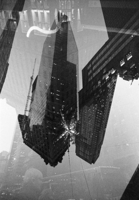 Film Double Exposure Ilford HP5 New York City